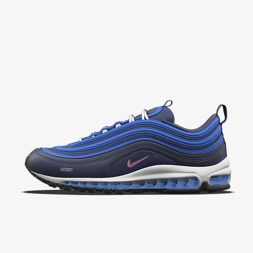 Giày Nike Air Max 97 By You Nữ Xanh Dương